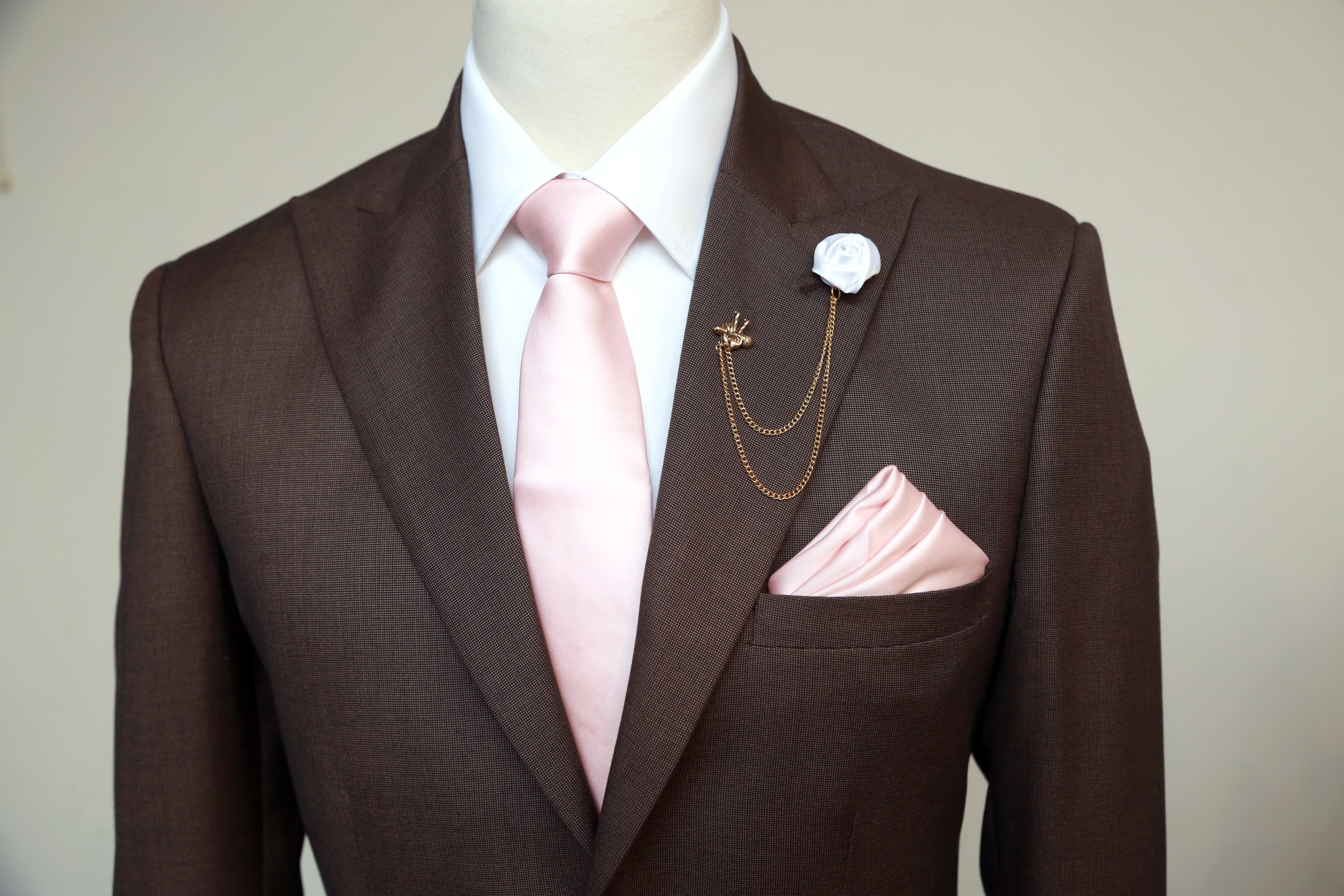 Tropical Exclusive Brown 2-Piece Suit