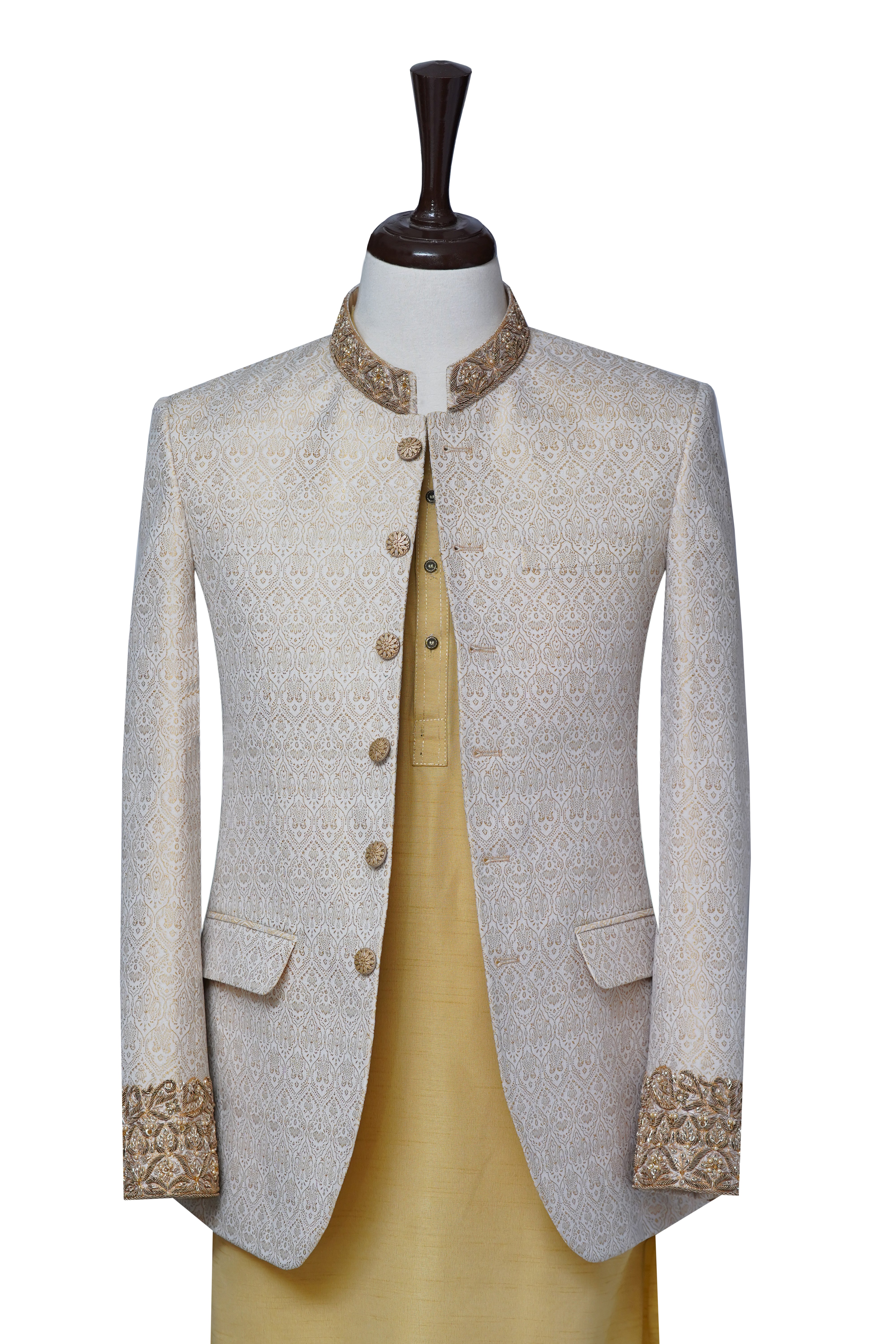 Off-white Gold Prince Coat Soft Gold