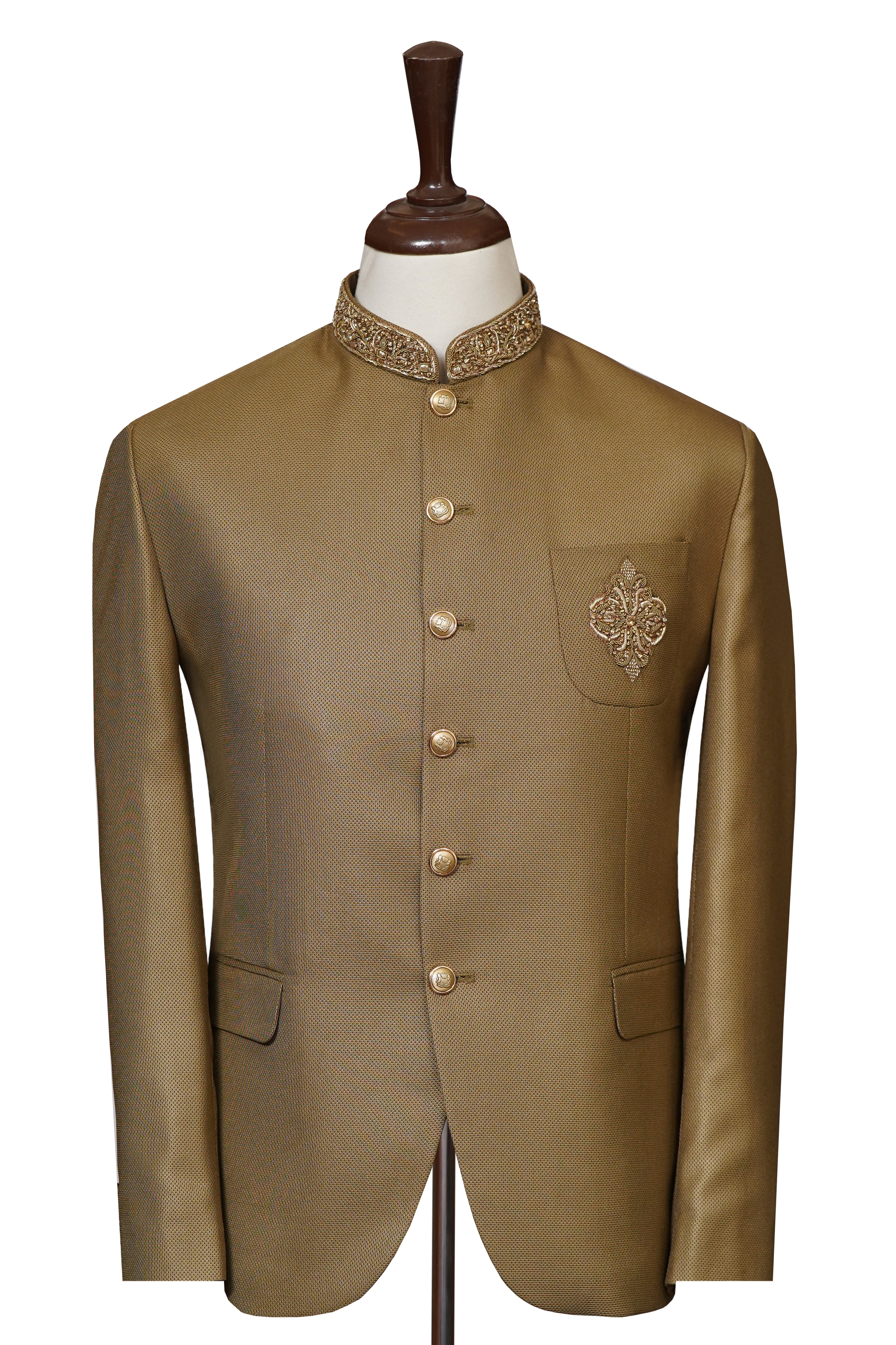 Camel Brown Executive Prince Coat	Camel Brown
