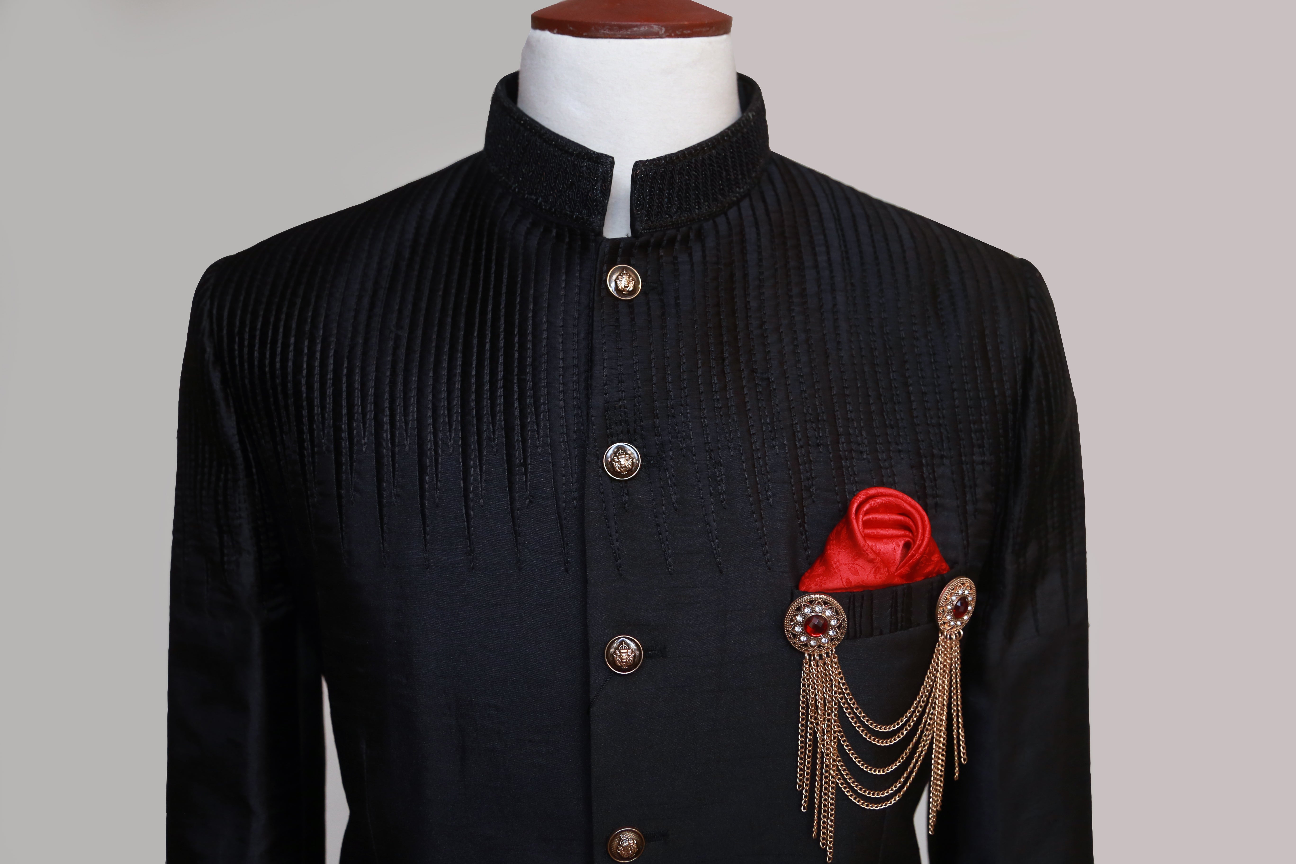 Magnificent Antique Black Prince Coat Black